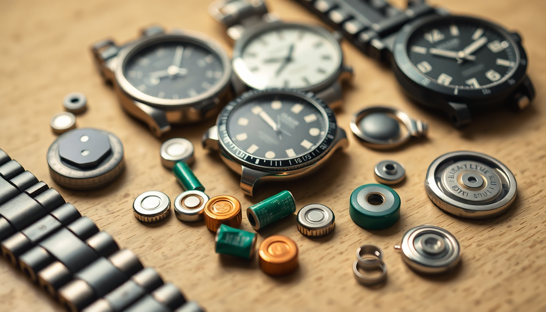 Exploring Common Watch Battery Sizes and Genuine Replacement Parts for Seiko and Casio Watches