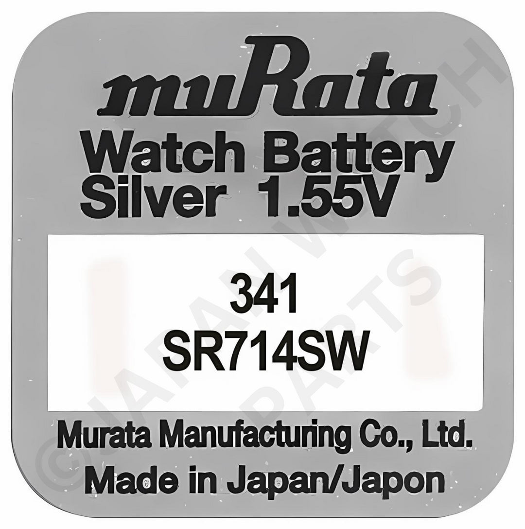 Murata 341 SR714SW Silver Oxide Replacement Watch Battery